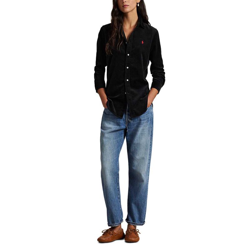 Polo Ralph Lauren Stretch Slim Fit Cotton Corduroy Shirt image number 3